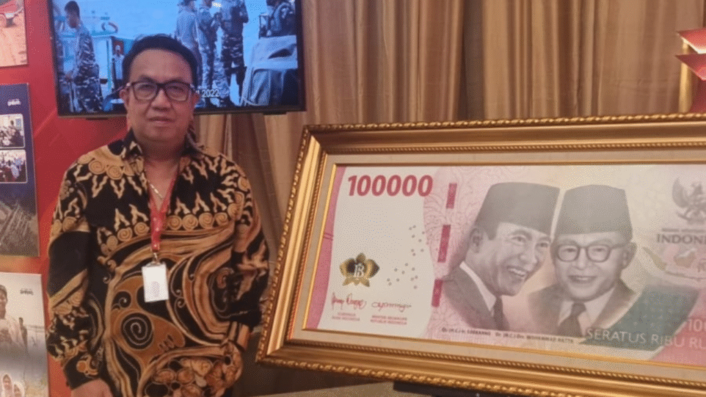 Desain Digital Rupiah yang diterbitkan oleh Bank Indonesia